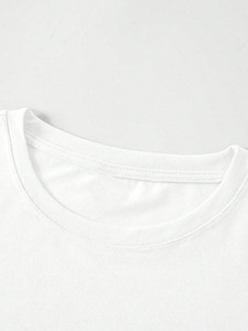 T-shirts décontractés pour hommes d'été, nouveau design, couleur unie, manches courtes, 100% coton, col rond, vêtements décontractés pour hommes - Product Image 4