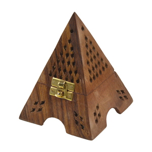 Cone Shaped Metal Sandalwood <b>Incense</b> <b>Burner</b> & <b>Holder</b> with Anti-Odour Design for Indoor Decor - Product Image 5