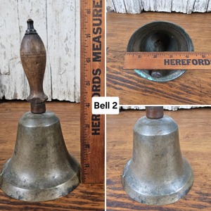 Cloche à main en laiton design avec manche en bois pour la décoration intérieure, l'entraînement scolaire et un son puissant – Cloche à main en laiton à prix abordable - Product Image 3