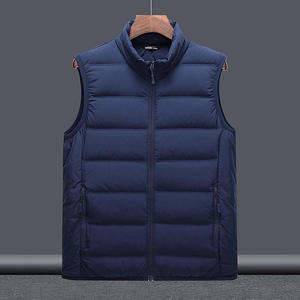 Gilet matelassé pour homme, durable, sans manches, chaleur optimale, logo personnalisé, marque privée, vente en gros OEM, vêtements d'extérieur - Product Image 3