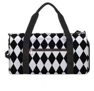 Bolsa de Lona con Cierre de Nailon Sublimado, para Mujeres y Hombres, para Viajes, Deportes, Baile, Gran Capacidad, Ecológica - Product Image 3