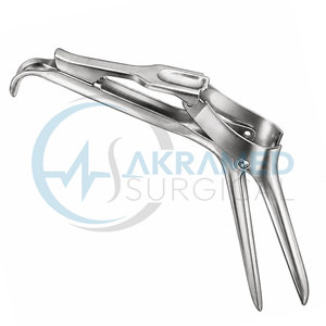 Spéculum vaginal en acier inoxydable de 7 pouces, instrument d'examen gynécologique, outil chirurgical réutilisable pour obstétrique et gynécologie, certifié CE - Product Image 2