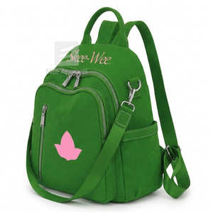 Custom Alpha Kapa Alpha Sorority <b>Backpack</b> embroidered logo Casual Style <b>Large</b> Capacity <b>Backpack</b> for girls with polyester lining - Product Image 1