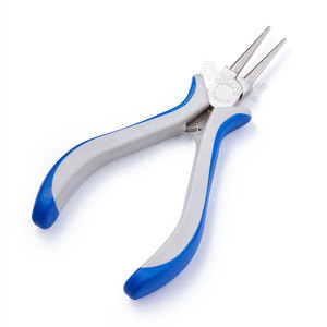 Round Flat Nose Looping Pliers <b>Wire</b> Beading Looping Jewelry Tools Round and Flat Nose Pliers <b>Wire</b> Bending Pliers - Product Image 1
