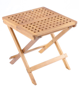 Sang Trọng Vuông Keo Gỗ Bàn Ăn Từ Việt Nam Cổ Điển Marquetry khảm Khắc Gỗ Gấp Bảng Cho Biệt Thự Ngoài Trời Sử Dụng - Product Image 5