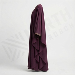 Robe longue islamique pour femmes, séchage rapide, respirante, en vente, services OEM, meilleur design, couleur personnalisée, vêtements modestes pour femmes - Product Image 3