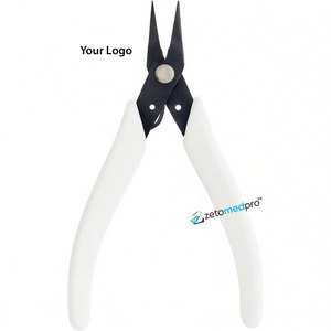 Alicates de corte combinados de fábrica, de acero inoxidable, para cortar, dar forma, abrir, cerrar y doblar alambre. Herramienta personalizada. - Product Image 5