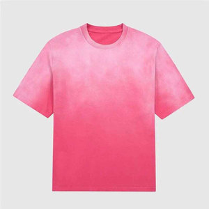 T-shirts pour hommes en coton 100% de qualité supérieure, coupe classique, avec logo personnalisé, lavage à l'acide, vintage, respirants, séchage rapide, écologiques - Product Image 1