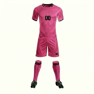 Uniforme de Fútbol de Alta Calidad para Unisex, Transpirable, de Secado Rápido, Ligero, que Absorbe la Humedad, Ropa Deportiva Personalizada, Uniforme de Fútbol Unisex - Product Image 3