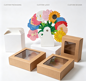 Calendrier de bureau personnalisé avec vase à fleurs imprimé, planificateur mensuel créatif pour la maison, le bureau et les cadeaux promotionnels - Product Image 6