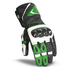 Nouveaux modèles de gants de motocross unisexes à cinq doigts en cuir véritable imperméables compatibles avec les écrans tactiles personnalisés de haute qualité - Product Image 3