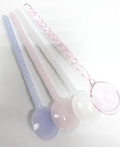 Cucharas mezcladoras de vidrio de color genérico - Product Image 2