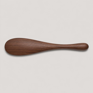 Chausse-pied artisanal en bois de noyer massif, chausse-pied en bois de qualité supérieure, aide durable pour l'enfilage des chaussures, facilitant le port, en bois naturel - Product Image 4