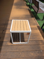 Ensemble table de jardin et chaise à bascule imperméable pour extérieur, piscine, balcon, table basse, salon, chaise suspendue pour se détendre