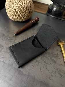 Portefeuille en cuir à bas prix, fin et élégant pour homme, avec plusieurs emplacements pour cartes, poche à monnaie et design pour un usage quotidien, par M/S SHAAD HANDICRAFTS - Product Image 5