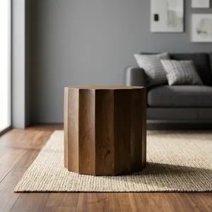 Mesa de Centro de Madera Hecha a Mano, Diseño Moderno de Mediados de Siglo, Muebles para Sala de Estar - Product Image 5