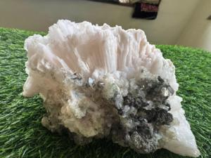 Scolecite with Green Heulandite <b>Crystal</b> <b>Cluster</b> for Collection and Home Decoration - Product Image 4