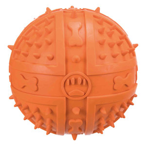 Pelota Sonora para Mascotas de Caucho Natural de 9 cm con Sonido para Perros - Product Image 3