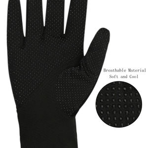 ถุงมือวิ่งคุณภาพดีที่สุด สำหรับกีฬากลางแจ้ง กันลื่น สำหรับขี่จักรยาน พร้อมโลโก้สั่งทำ ดีไซน์ล่าสุด พิมพ์ลายซิลิโคน สวมใส่ง่าย - Product Image 4