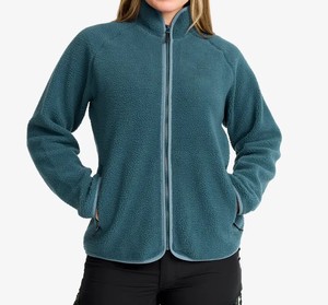 <b>Ladies</b> Fleece Coat Winter Warmth <b>Lightweight</b> Soft Fabric <b>Jacket</b> Outdoor Travel Camping Clothing Wholesale Supply - Product Image 1