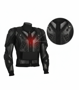 Blouson de moto en polyester/coton respirant certifié CE OEM 2025 – Protection intégrale contre les chocs – Combinaison de moto en maille pour l'hiver - Product Image 3