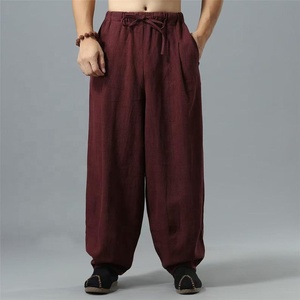 High Quality <b>Men's</b> Slim Fit Straight 100% Cotton Chinos <b>Jeans</b> Trousers Breathable Casual <b>Drawstring</b> Closure Mid Waist - Product Image 5