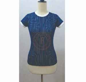 Camiseta de Mujer Estilo Vintage, Manga Corta, Cuello Redondo - Product Image 2