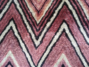 Alfombras de seda de bambú hechas a mano, con respaldo de lona y algodón - Product Image 2