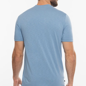 T-shirts pour hommes en gros, col en V, 100 % coton, couleur unie, grande taille, manches courtes, décontractés, respirants, écologiques, doux et confortables - Product Image 6