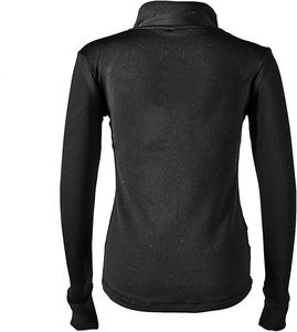 Chaqueta de Entrenamiento de Patinaje sobre Hielo Brillante para Niña, Top de Felpa con Diamantes, Ropa de Entrenamiento de Patinaje Premium para Niñas - Product Image 2
