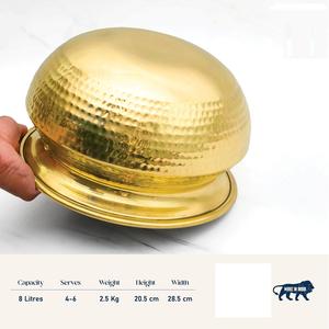 Ensemble de casseroles en laiton moderne Thermosteel avec étui isotherme de qualité supérieure, lot de 3 pour la cuisine, prix d'exportation - Product Image 6