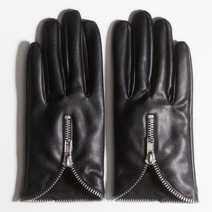 Private Label Customized Plain Leather <b>Gloves</b> with Your Own Logo Breathable <b>Touch</b> <b>Screen</b> Eco-Friendly Winter Outdoor <b>Gloves</b> - Product Image 4