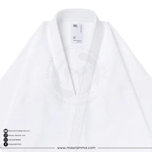 ชุดยิวยิตสูผ้าเพิร์ลวีฟแบบมีเกราะป้องกัน 100% ผ้าฝ้าย ปักโลโก้ได้ตามต้องการ ชุดกิโมโนบราซิลเลียนยิวยิตสู สำหรับฝึกซ้อมและแข่งขันระดับมืออาชีพ - Product Image 2