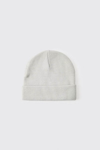 Gorros de Punto Acanalados Blancos con Logotipo Personalizado al por Mayor, Gorro de Invierno Cálido con Puño, Tejido de Primera Calidad, Unisex, OEM ODM - Product Image 1