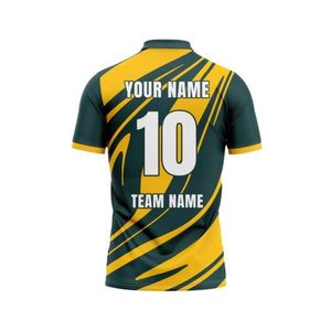 Professional Cricket Athletic Polo Jersey Premium Breathable Moisture Wicking Quick Dry Sports Performance Shirt - Product Image 2