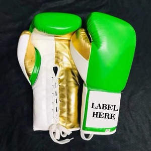 Gants de sparring en cuir de vachette Velcro, boxe professionnelle, toutes tailles, impression personnalisée, vente en gros, usine - Product Image 4
