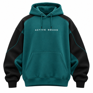 Sweat à capuche en coton de haute qualité personnalisé, taille plus, couleur unie, décontracté, pour homme, sweat à capuche thermique de sport - Product Image 4