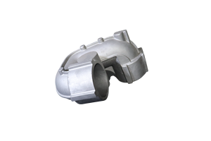 Coude d'admission de turbocompresseur personnalisé usiné CNC, procédé de fonderie de sable d'aluminium certifié ISO, par Vartis Engineering - Product Image 2