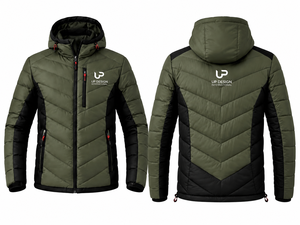 Veste matelassée à capuche pour homme, imperméable, isolée, pour l'hiver, randonnée en plein air, fabricant OEM ODM - Product Image 3