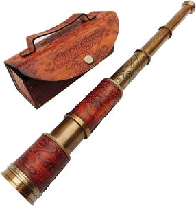 Télescope nautique rétractable 16 pouces en laiton, télescope marin antique, objet de collection - Product Image 3