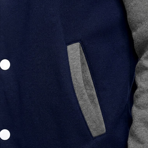 Chaqueta Universitaria Varsity de Alta Calidad de Fabricante OEM, Parches Bordados Personalizados, Chaqueta de Invierno para Hombre - Product Image 6