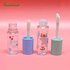 Échantillons Gratuits de Tubes de Gloss à Lèvres Transparents de 17/15 ml, Capacité de 15 ml, avec de Mignons Animaux Imprimés en 3D et un Grand Pinceau - Product Image 5