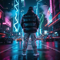 Blouson matelassé noir brillant personnalisé et écologique pour homme, style streetwear, coupe oversize, imperméable, col montant, automne