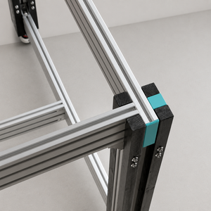 Fabricación de Productos de Aluminio OEM ODM, Nuevos Ensamblajes Industriales, Ensamblaje de Marco para Impresora 3D de Aluminio - Product Image 4