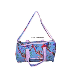 Bolso de Viaje y Playa de Algodón Artesanal Colorido Cotton Culture Wild Bloom para Mujer, Estilo Artístico - Product Image 2