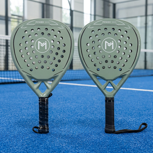 Raquetas de Pádel WC Spark Soft and Draft Soft de Fibra de Carbono con Ventilaciones, Equipo Deportivo Unisex para Adultos - Product Image 3