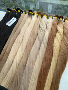 Prix de gros Extensions de cheveux à la kératine 100% cheveux vietnamiens 100 grammes Couleurs claires Super Double dessiné 80 cm Naturel Droit - Product Image 3