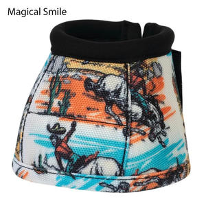 Botas de Protección para Caballos de Alta Calidad, Botas de Campana para Equitación, Carreras y Entrenamiento, Disponibles con Todos los Diseños Impresos - Product Image 6