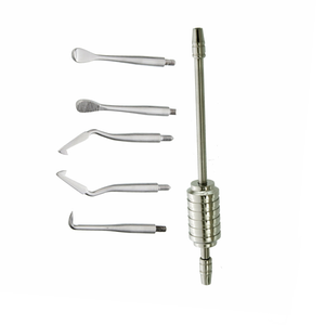 Outil dentaire manuel pour enlever les couronnes, très vendu, avec 5 embouts, instrument chirurgical de précision en acier inoxydable - Product Image 4