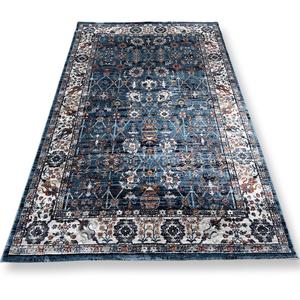 Tapis traditionnel à motif médaillon pour salon, chambre à coucher, sol intérieur, style de décoration intérieure classique, tapis d'intérieur - Product Image 2